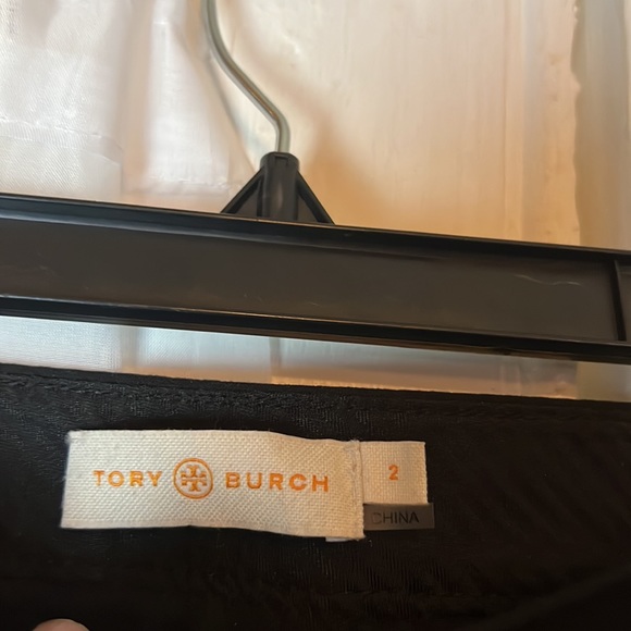 Tory Burch High Rise Ankle Pants Women’s Size 2 Black - Picture 2 of 8